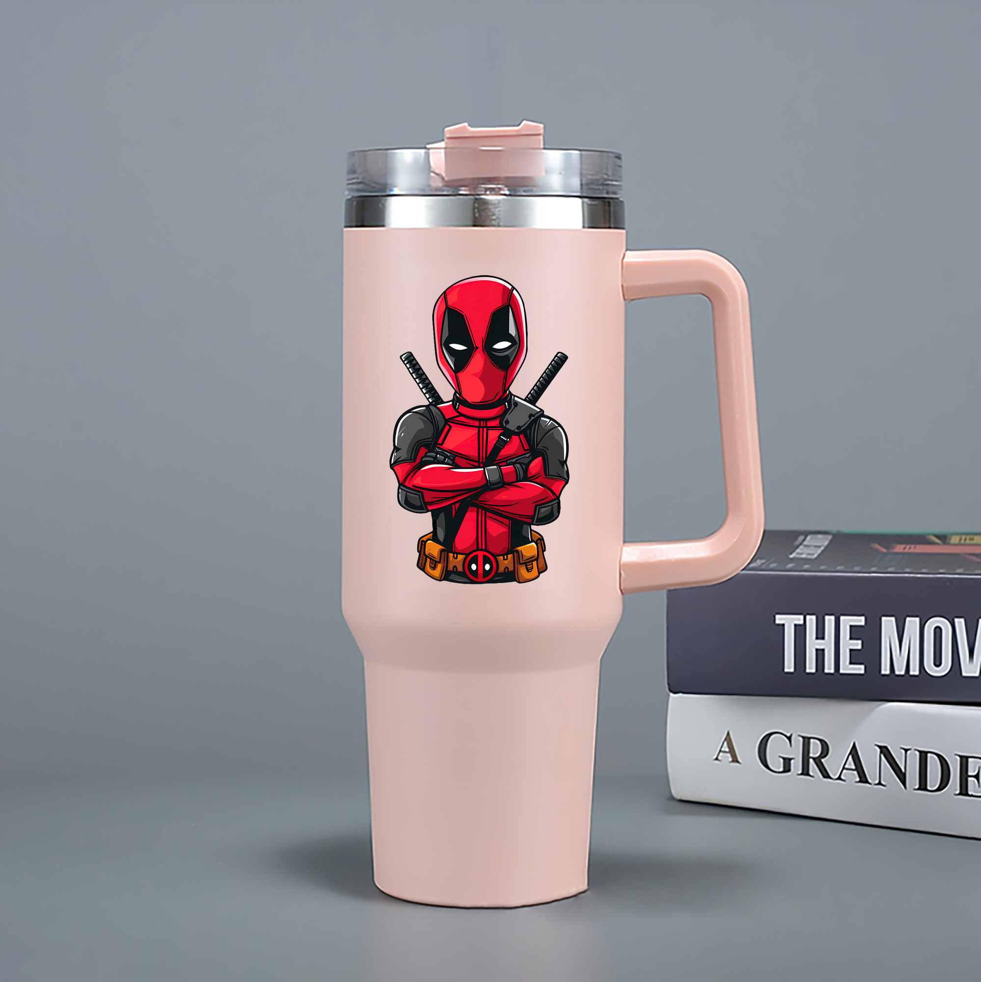 （画像用） Deadpool デッドプール 1200mL車用タンブラー（カラープリント）